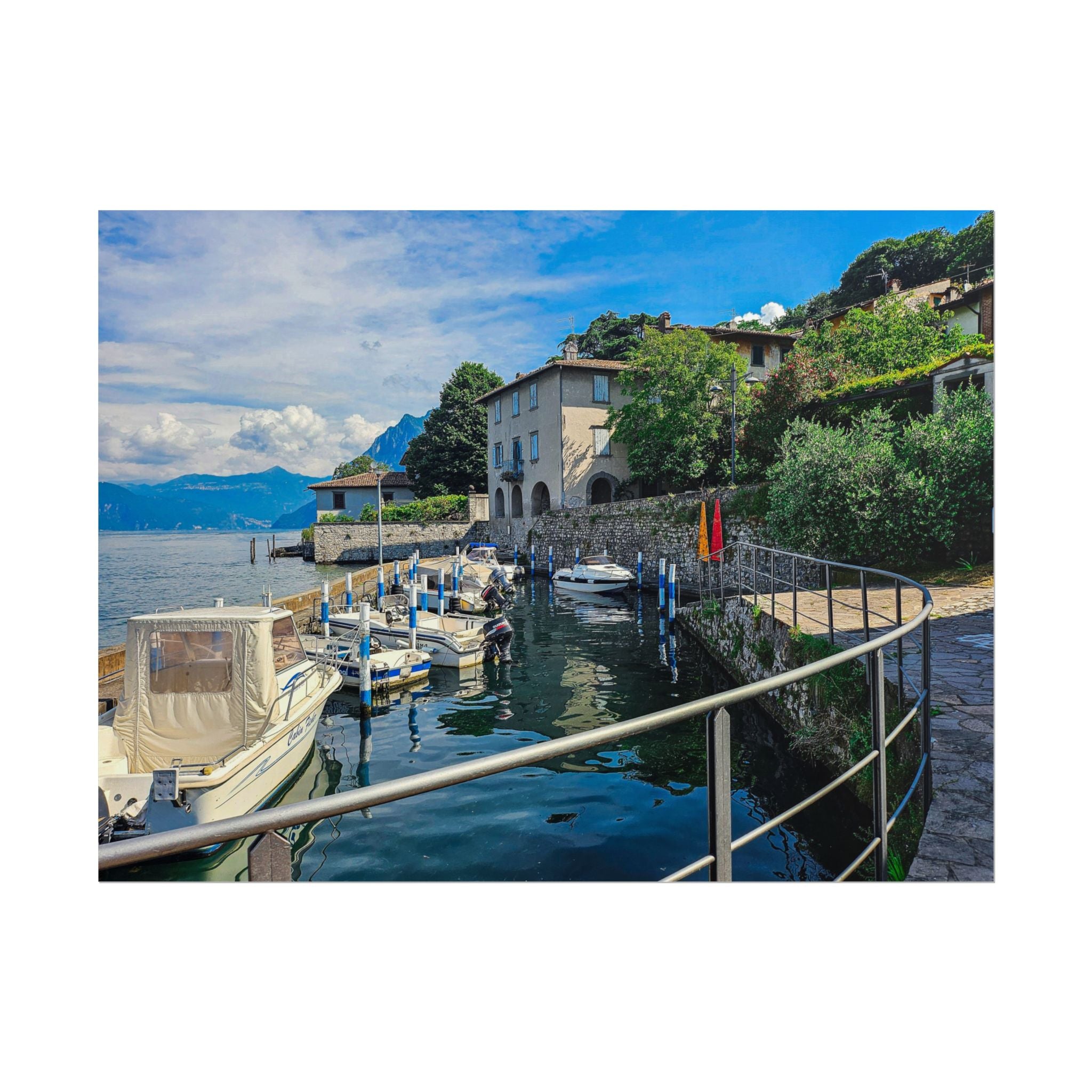Monte Isola Italy Poster Rosetta Creative Coastal Views - Rosetta Creative Boutique